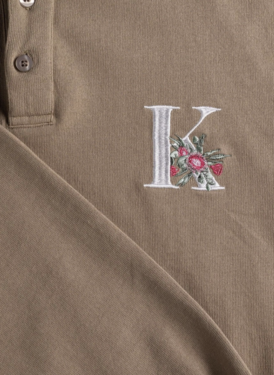 Kuwallatee Collared Sweatshirt | Light Brown | Villa | Stylist Pull Rental